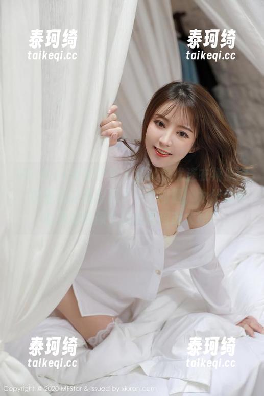 MFStar模范学院 - yoo优优连衣裙原图：这张图让我想起了一个问题，为什么我总是穿得像个尴尬的超市大妈？