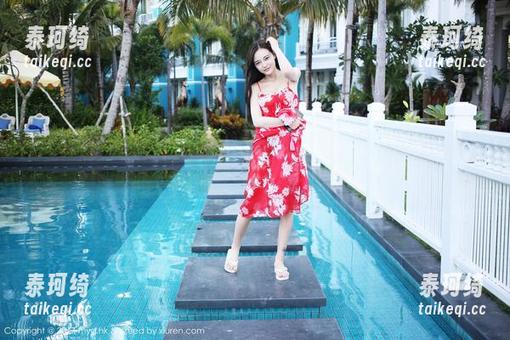 MyGirl美媛馆 - 王馨瑶yanni这套装终究是个好集合，看着看着，似乎真的抓到了什么……嗨，只想说是太美了！
