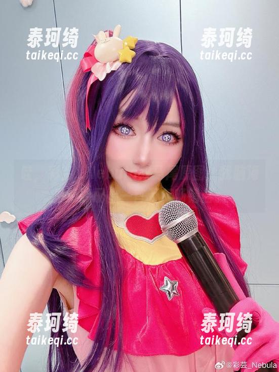 哇，彩芸_Nebula双马尾原图！我脑海里还能配上一首万年畅销曲。